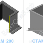 Стаканы монтажные стандартные СТАМ200(210)