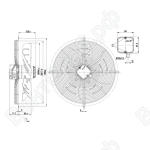 Осевой вентилятор ebmpapst S4E450BP0118