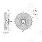 Осевой вентилятор ebmpapst S6D500AJ0301