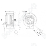 Центробежный вентилятор ebmpapst R2E108AG6305_1