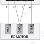 Регуляторы скорости (электронные) MTP Электросхема