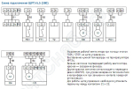Схема подключения щита управления  ЩУТ1-5,5 (380)
