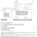 Типовая схема подключения к терморегулятору МРТ380