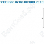 Схема видов кассетного исполнения клапана КПС-3