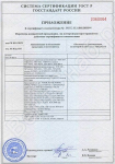 Приложение к сертификату соответствия (2) вентилятора TEV