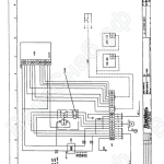 Электрическая схема (Аппарат автоматического контроля M-1000)