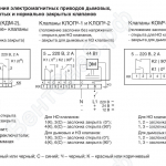 Схемы подключения клапанов с электромагнитным приводом