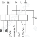Схема подключения. Вентилятор CE 200-4